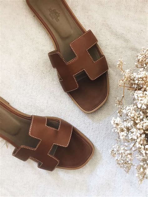 hermes dupe sliders